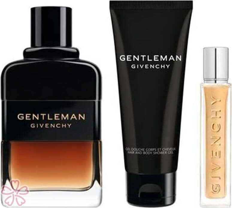 Набор для мужчин Givenchy Gentleman Reserve Privee Парфумована вода 100 мл + гель для душу 75 мл + парфумована вода 12,5 мл — фото 3