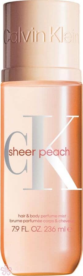 Дымка для волос для женщин Calvin Klein Sheer Peach 236 мл — фото 1