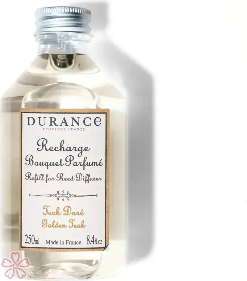 Эссенция для аромадиффузора Durance Refill for Scented Bouquet 250 мл Золоте тикове дерево — фото 2