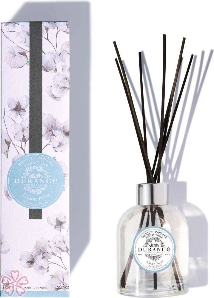 Набор ароматический Durance Bouquet Parfume Les Eternelles 225 мл Бавовна-Мускус — фото 3