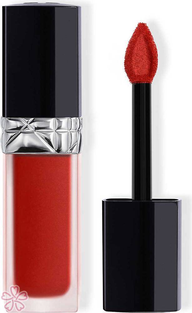 Жидкая помада, не оставляющая следов Dior Rouge Dior Forever Liquid 6 мл 741 Forever Star — фото 3