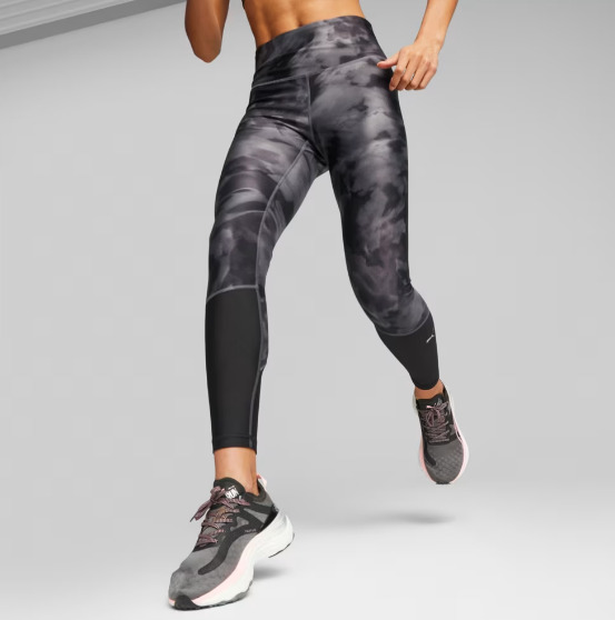 Лосіни жіночі Puma Ultraform High-Waist Printed Women's Running Tights (524152-01) — фото 1