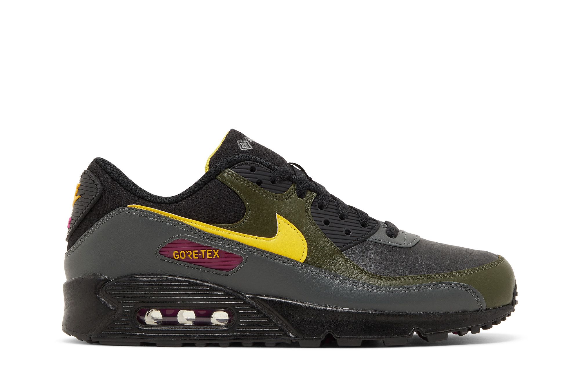Кросівки Nike Air Max 90 GORE TEX Yellow Cargo Khaki — фото 1