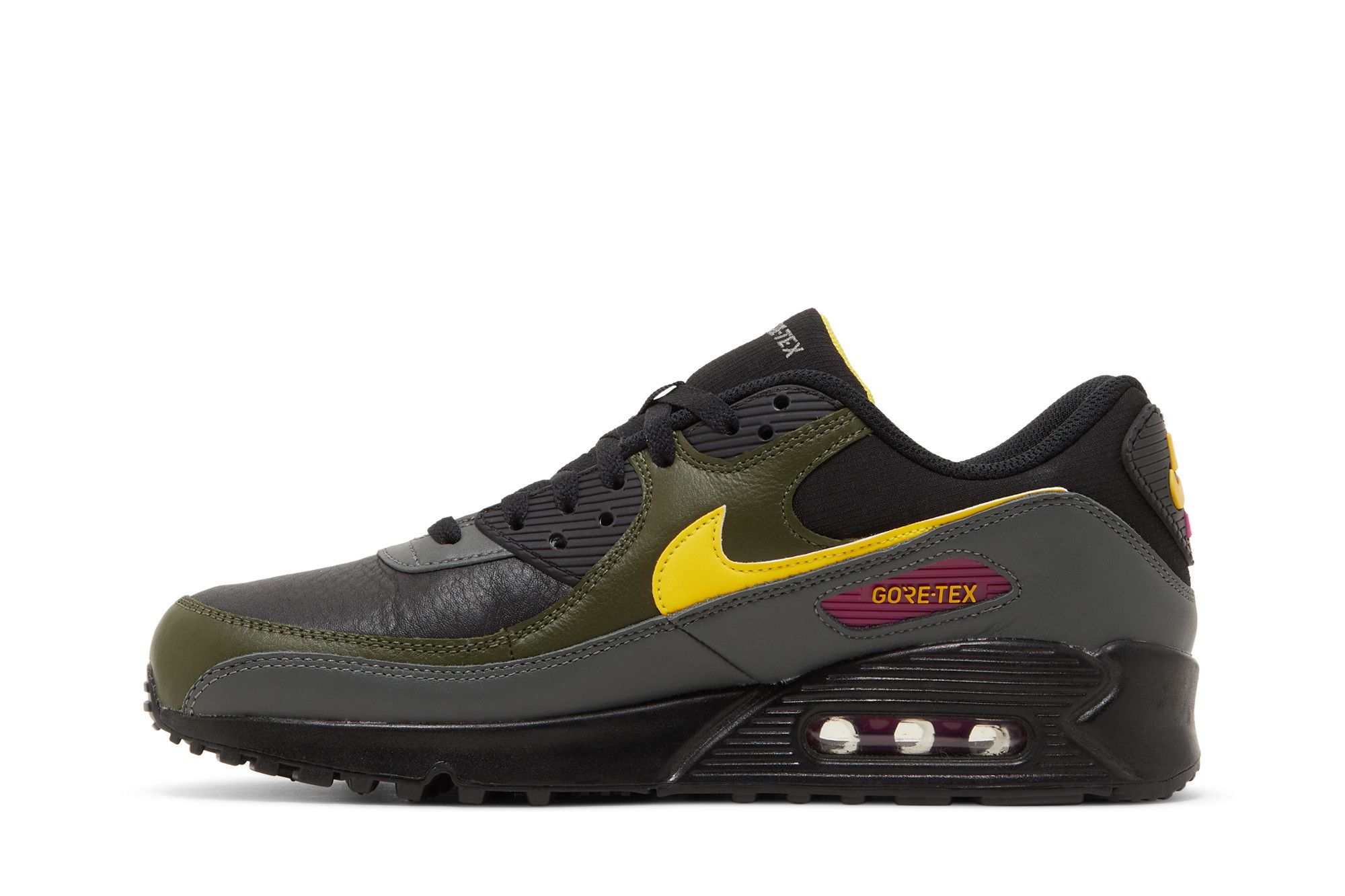 Кросівки Nike Air Max 90 GORE TEX Yellow Cargo Khaki — фото 3