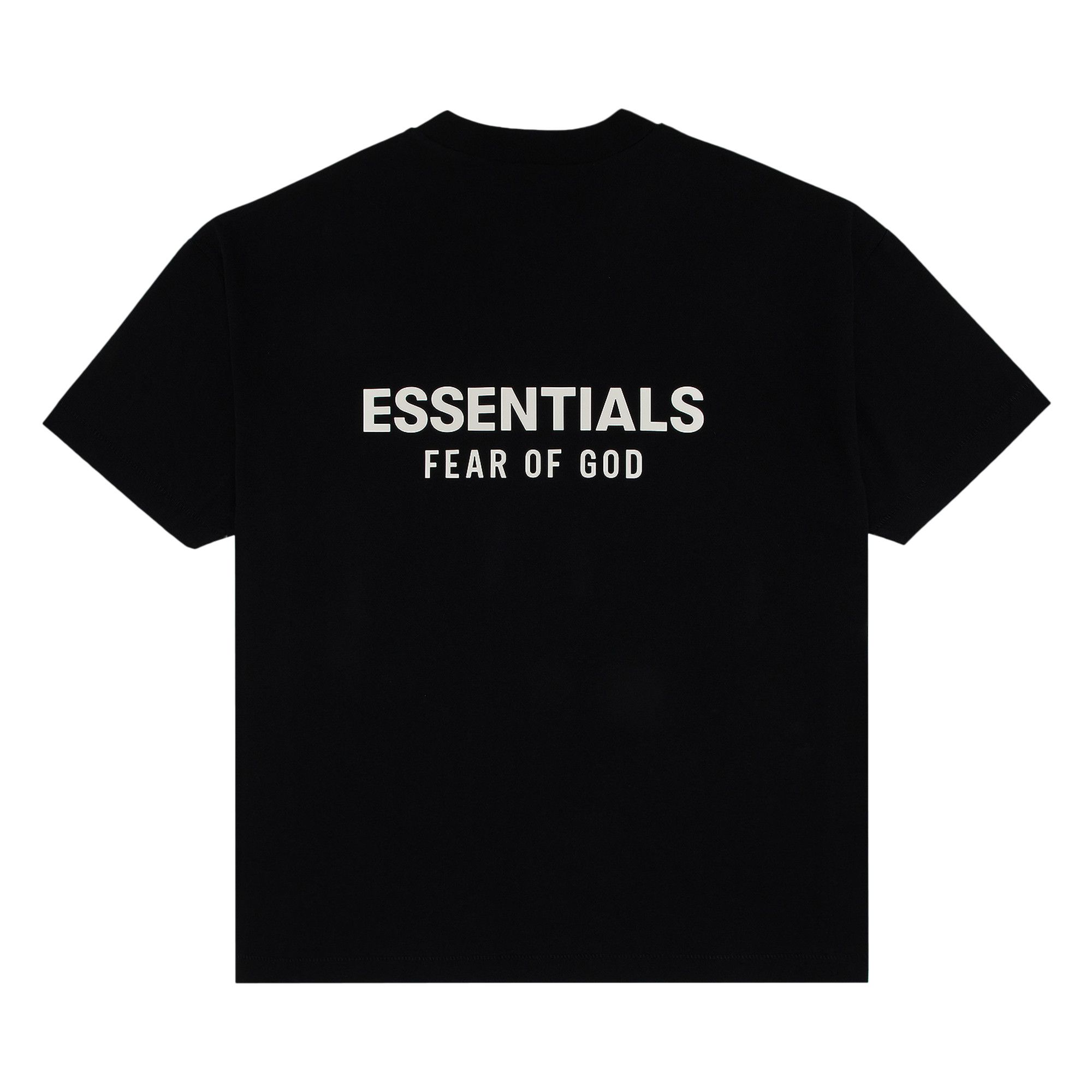 Футболка Fear Of God Essentials Classic Fit Black T-Shirt Essentials — фото 2