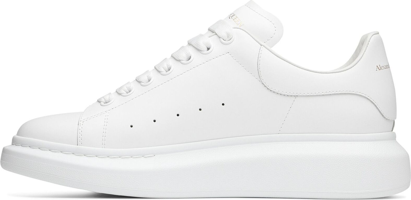 Кросівки Alexander McQueen Wmns Oversized 'White Pink Laces' — фото 3