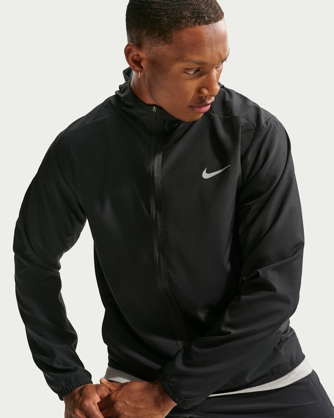 Кофта чоловіча Nike Dri-Fit Form Black (FB7482-010) — фото 3
