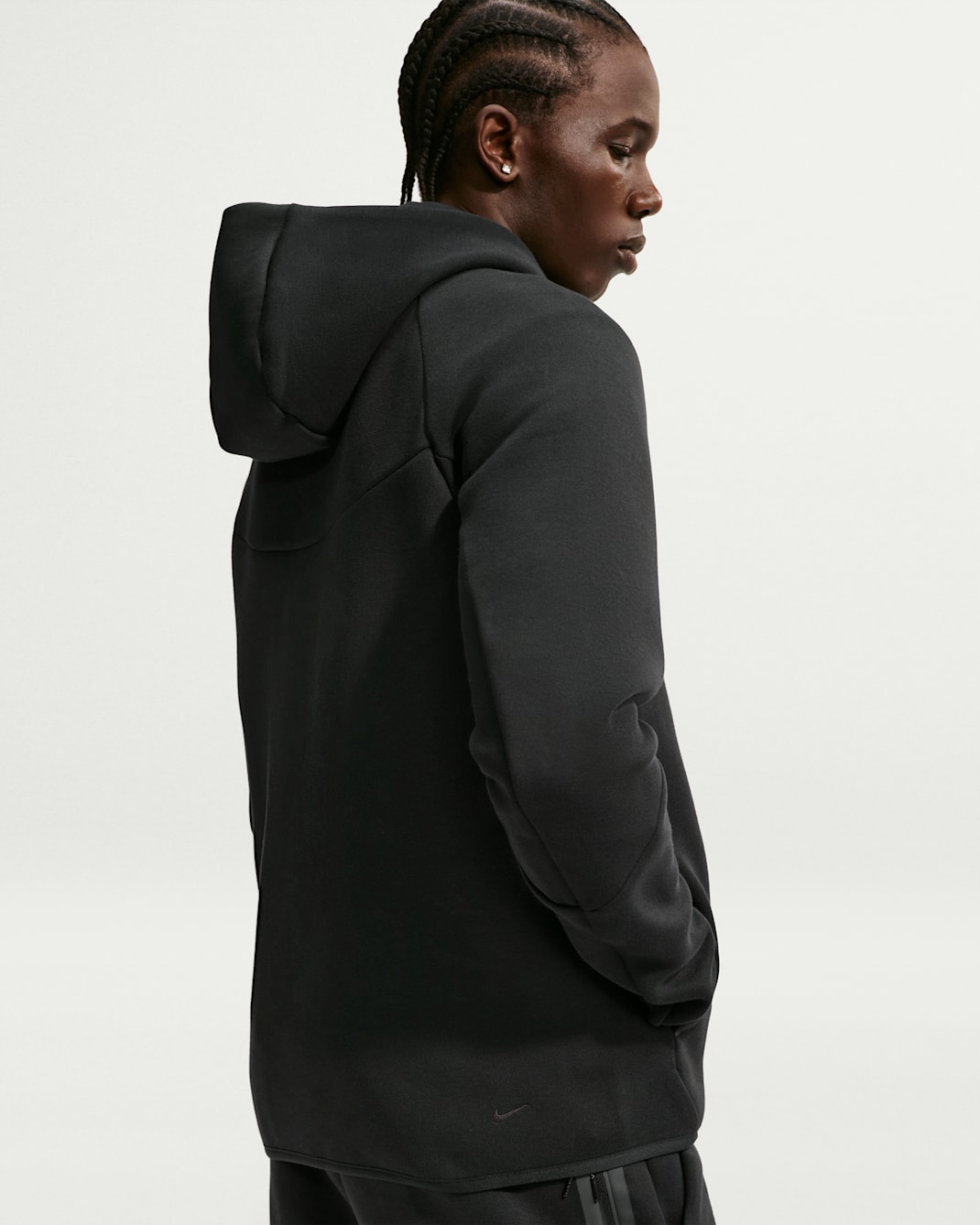 Кофта чоловіча Nike Sportswear Tech Fleece Windrunner Full-Zip Hoodie (FB7921-010) — фото 4