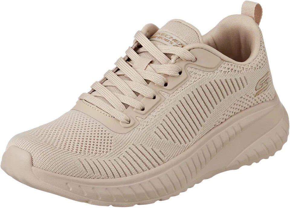 Кросівки жіночі Skechers Bobs Squad Chaos Face Off Natural Peach 117209-Nude (117209-NUDE) — фото 1