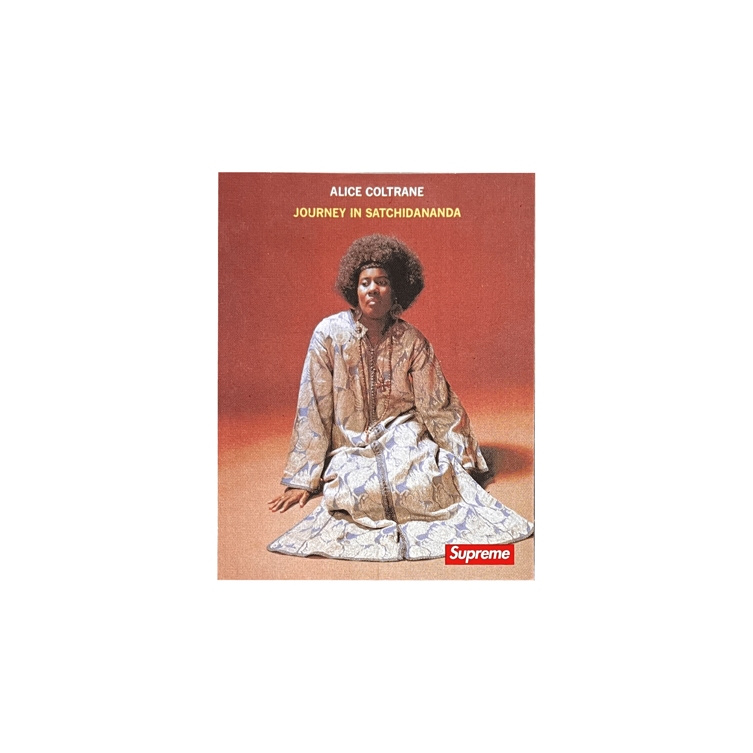 Стікер Supreme Supreme Alice Coltrane Journey In Satchidananda Sticker (SS24) — фото 1
