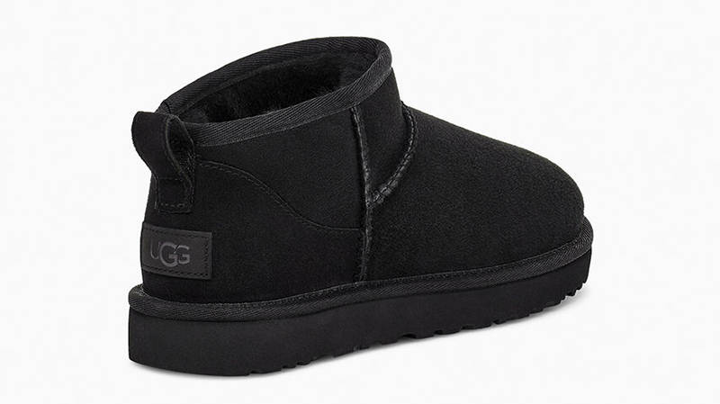 Черевики жіночі Ugg Classic Ultra Mini (1116109-BLK) — фото 5