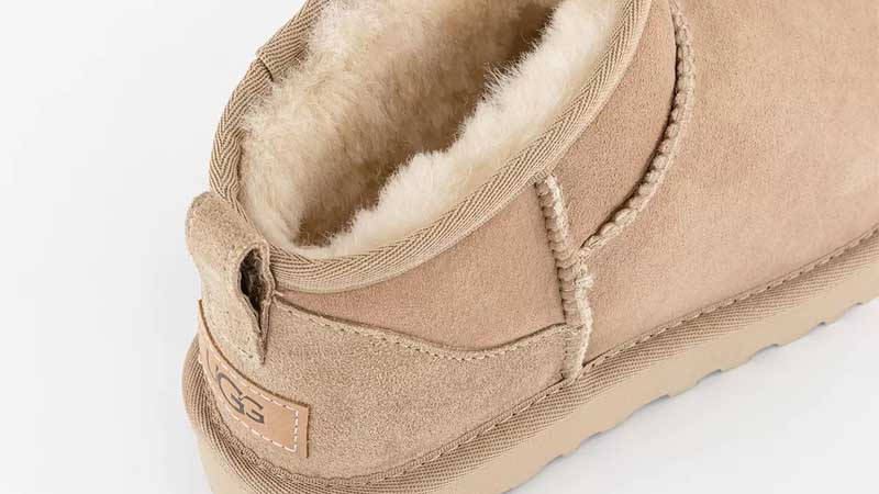 UGG Wmns Classic Ultra Mini Boot 'Sand' — фото 7