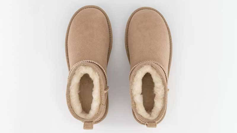 UGG Wmns Classic Ultra Mini Boot 'Sand' — фото 5