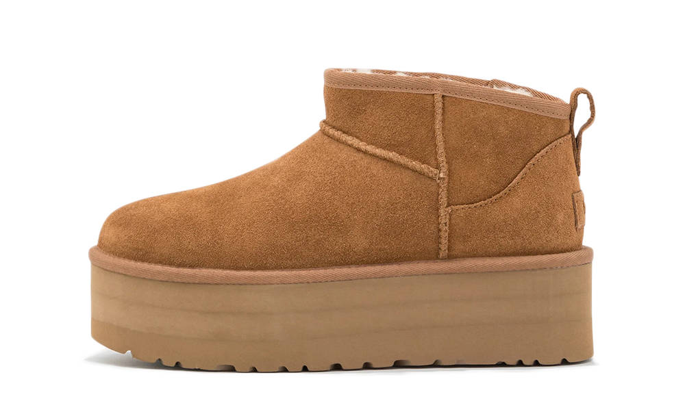 UGG Wmns Classic Ultra Mini Platform Boot 'Chestnut' — фото 1
