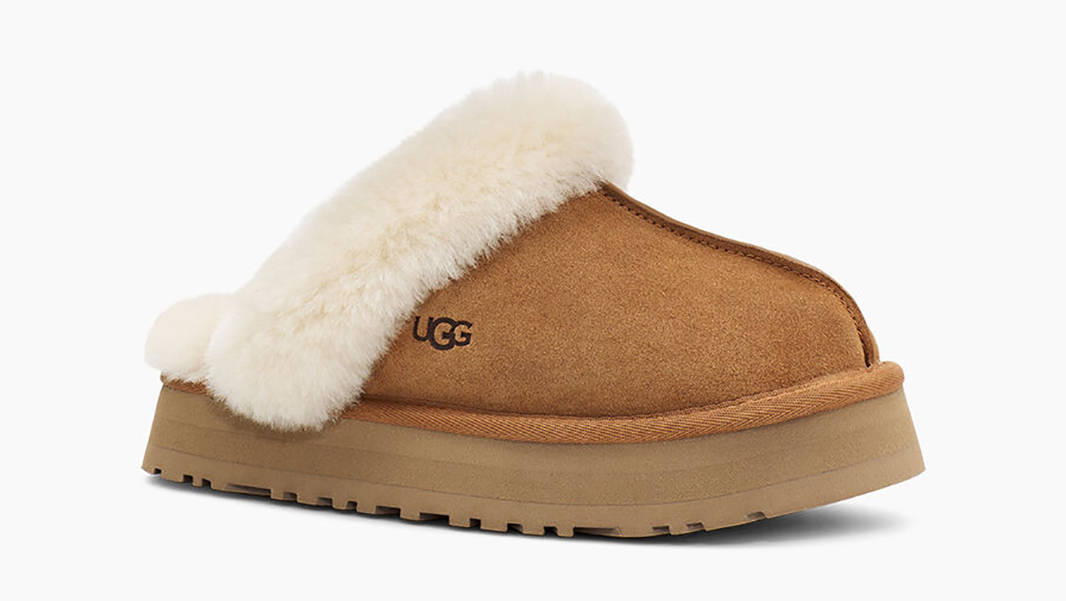 Уггі жіночі UGG Wmns Disquette Slipper 'Chestnut' — фото 4