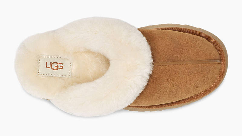 Уггі жіночі UGG Wmns Disquette Slipper 'Chestnut' — фото 5