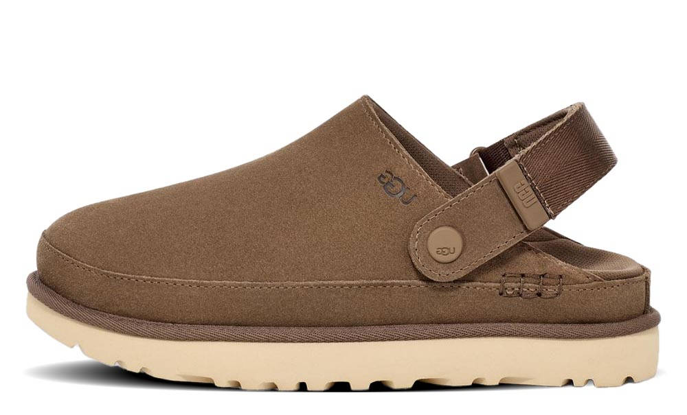 Тапочки жіночі Ugg Goldenstar Clog Brown (1138252-HCK) — фото 1