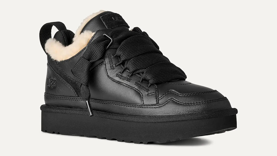 Жіноче взуття UGG UGG Lowmel Leather Black — фото 4