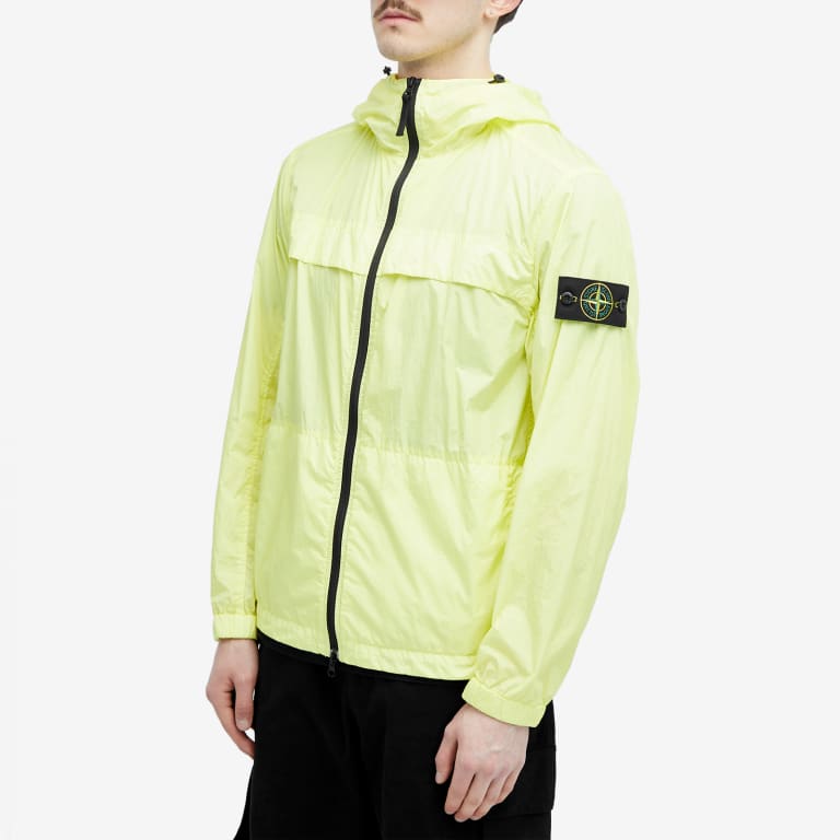 Куртка Stone Island Crinkle Reps Hooded Lemon — фото 1