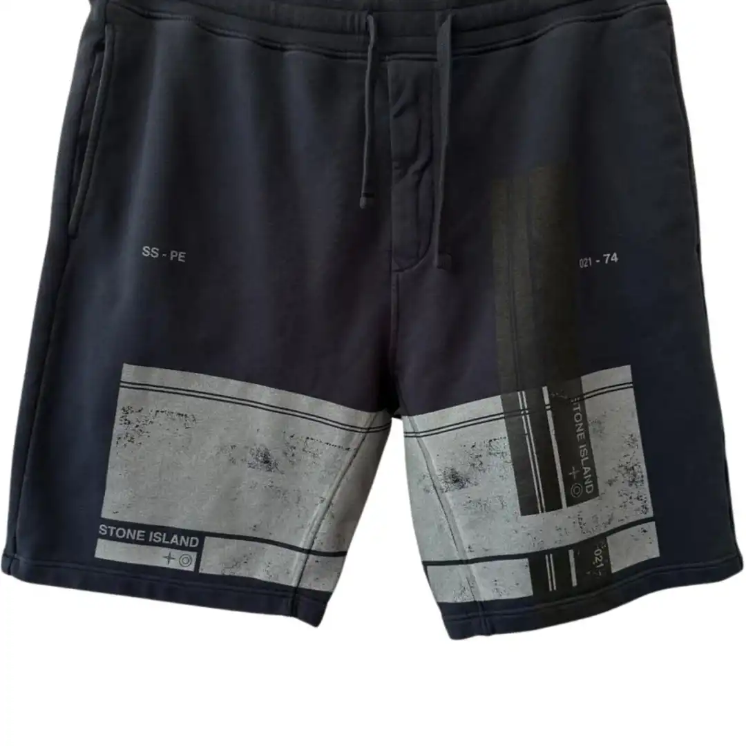 Шорти Stone Island Bermuda Navy — фото 1