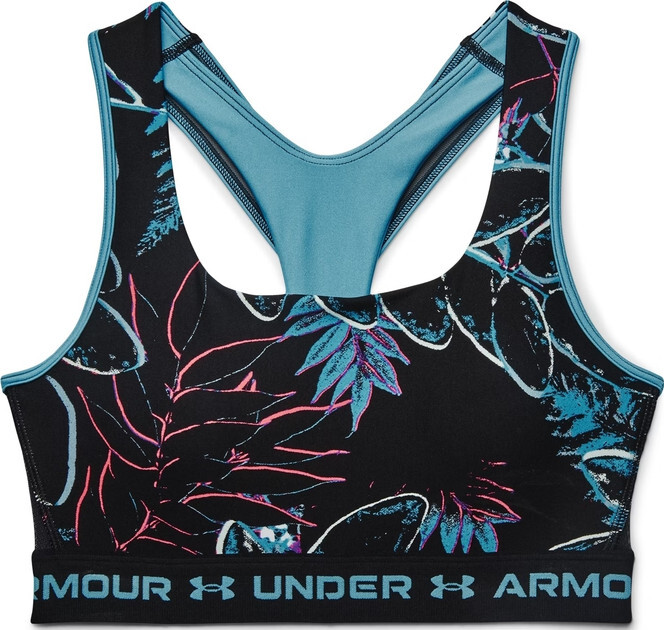 Спортивний топ жіночий Under Armour Crossback Mid Blue (1365766-422) — фото 6