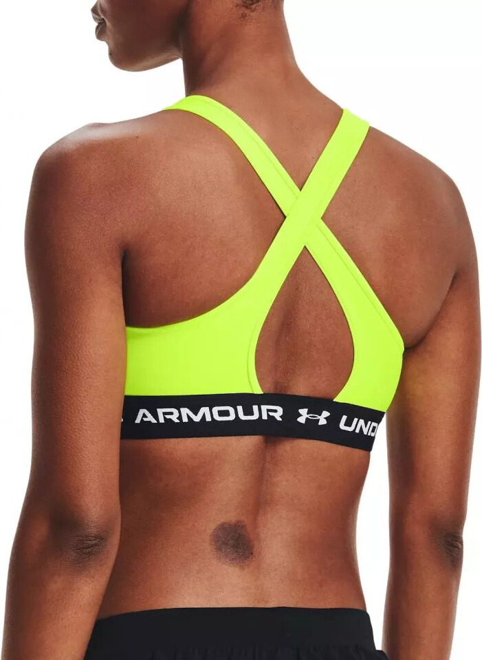 Спортивний топ жіночий Under Armour Crossback Mid Green (1361034-731) — фото 6