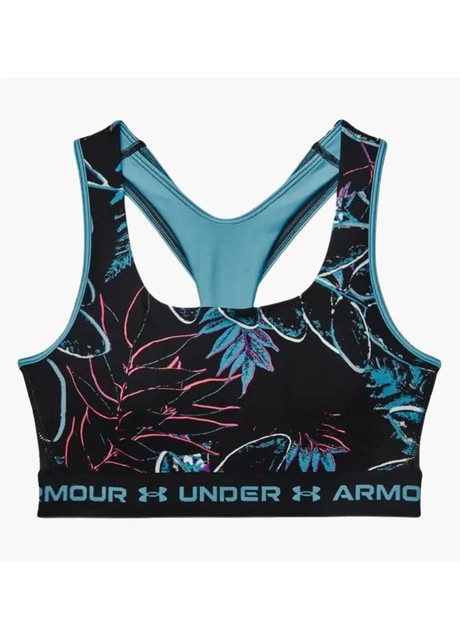 Спортивний топ жіночий Under Armour Crossback Mid Blue (1365766-422) — фото 1