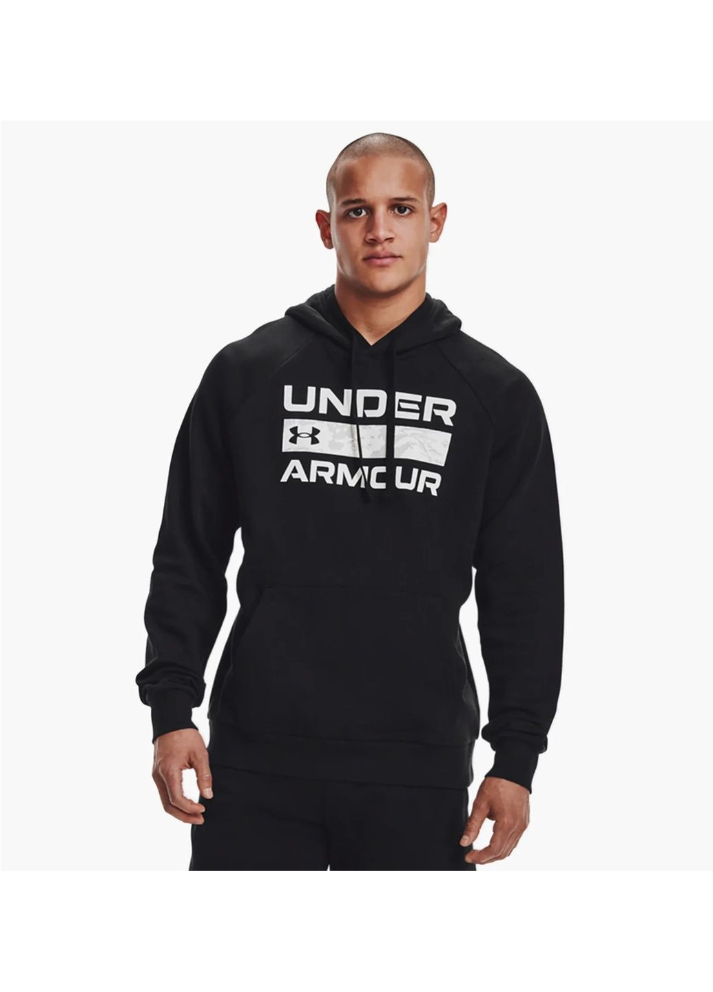 Кофта чоловіча Under Armour Rival Flc Signature Hd (1366363-001) — фото 1