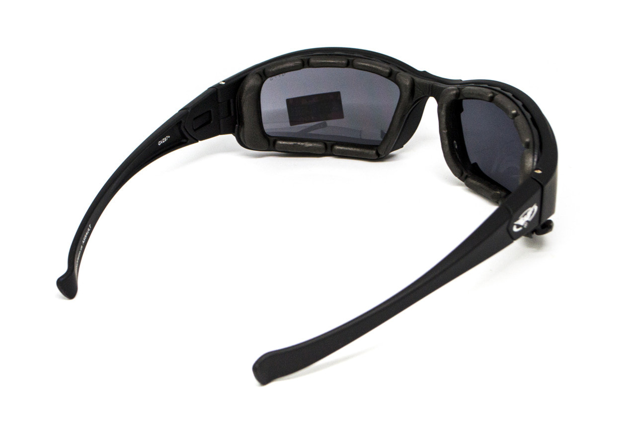 Очки защитные с уплотнителем Global Vision Assault (gray) Anti-Fog, серые — фото 6