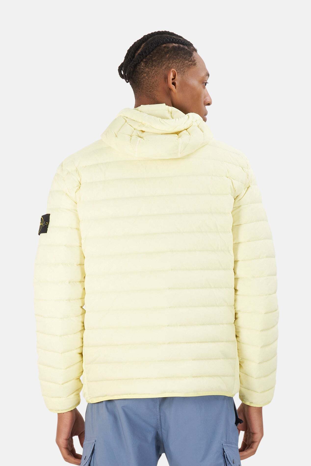 Пухова куртка Stone Island на блискавці — фото 6