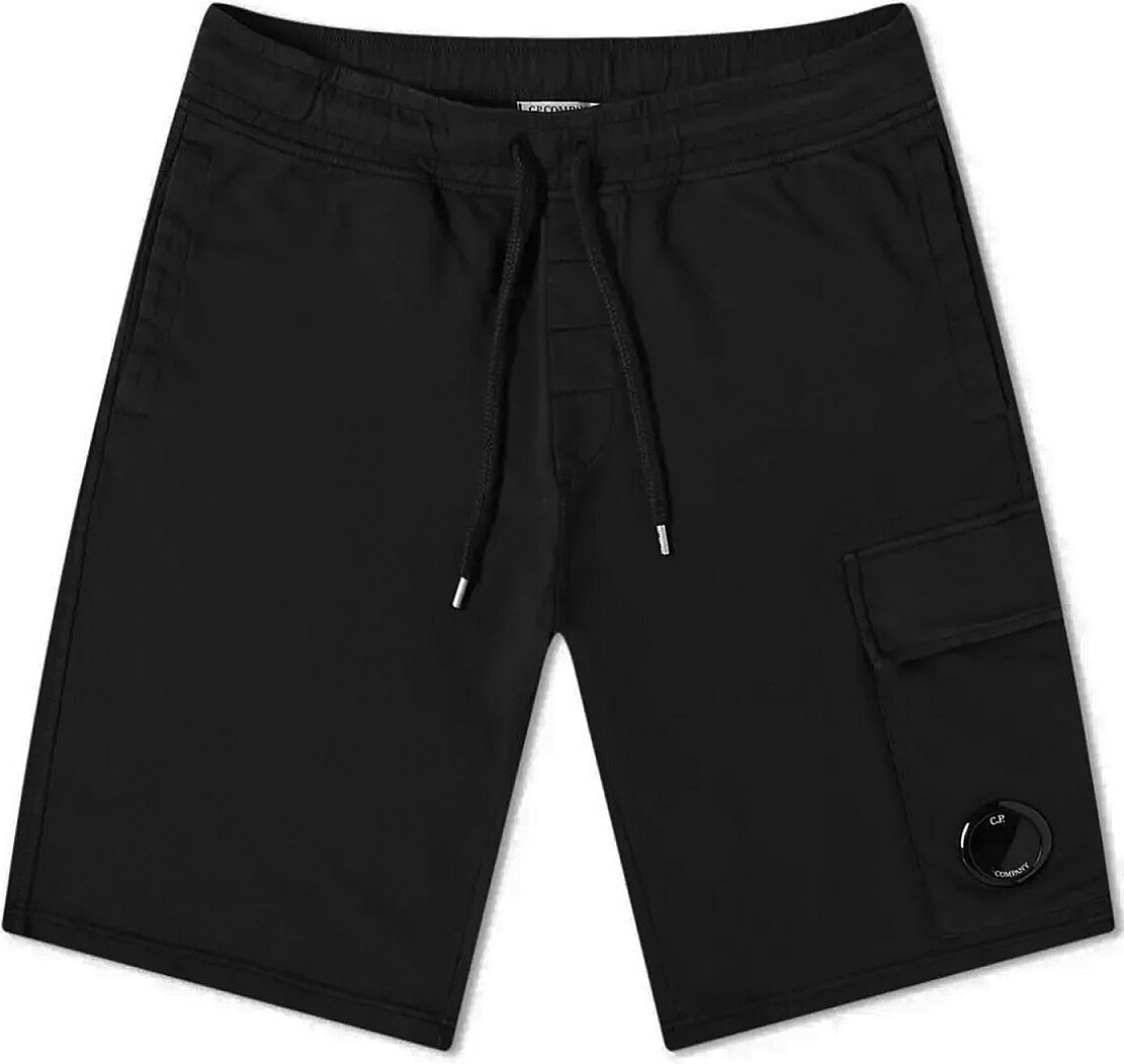 Шорти C.P. Company Pocket Lens Sweat чорні — фото 3