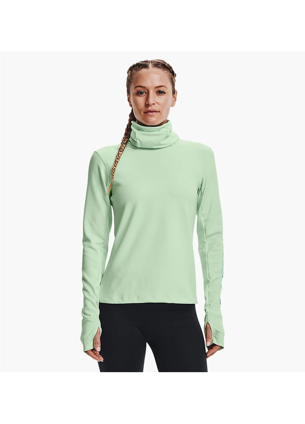Кофта жіночі Under Armour Empowered Funnel Top Green (1365636-335) — фото 1
