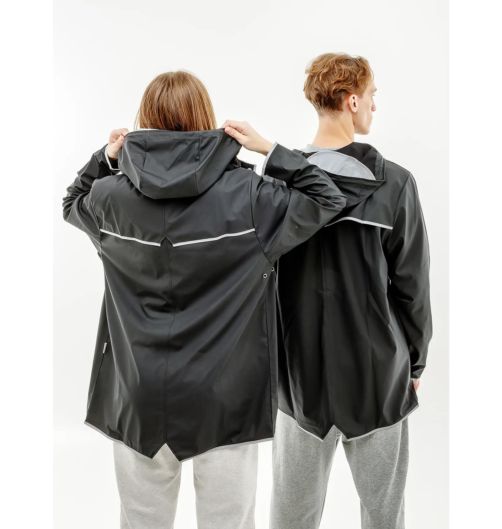 Куртка чоловіча Rains Black Reflective Relaxed (1201-BLACKREFLECTIVE) — фото 4
