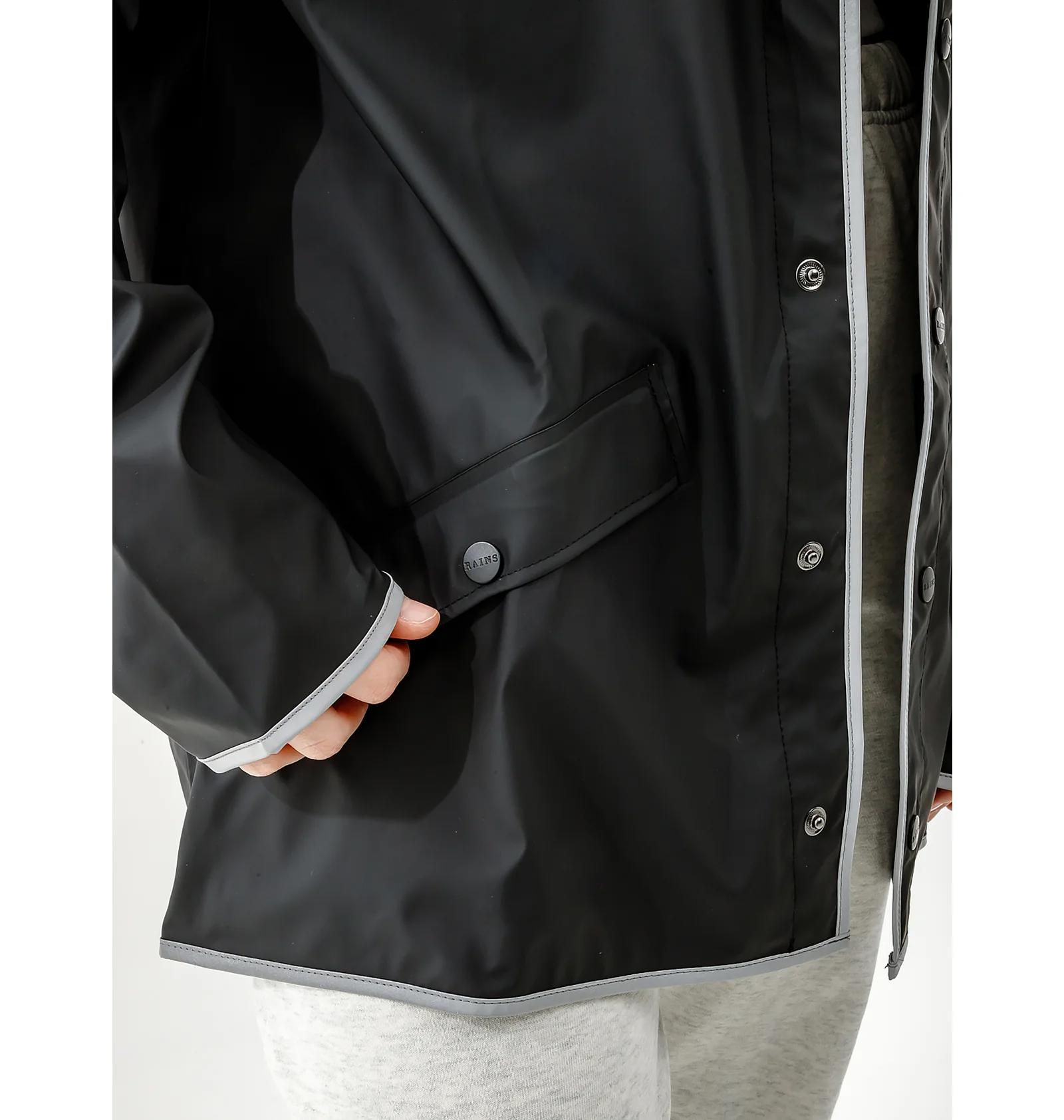 Куртка чоловіча Rains Black Reflective Relaxed (1201-BLACKREFLECTIVE) — фото 6