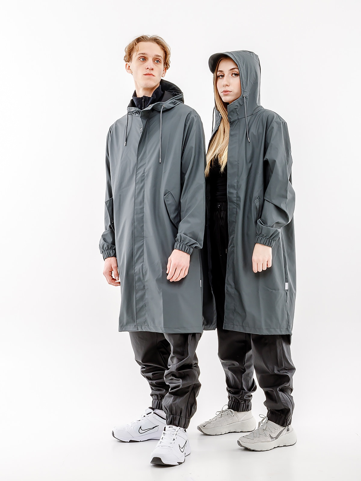 Куртка унісекс Rains Jackets Grey (1814-SLATE) — фото 5