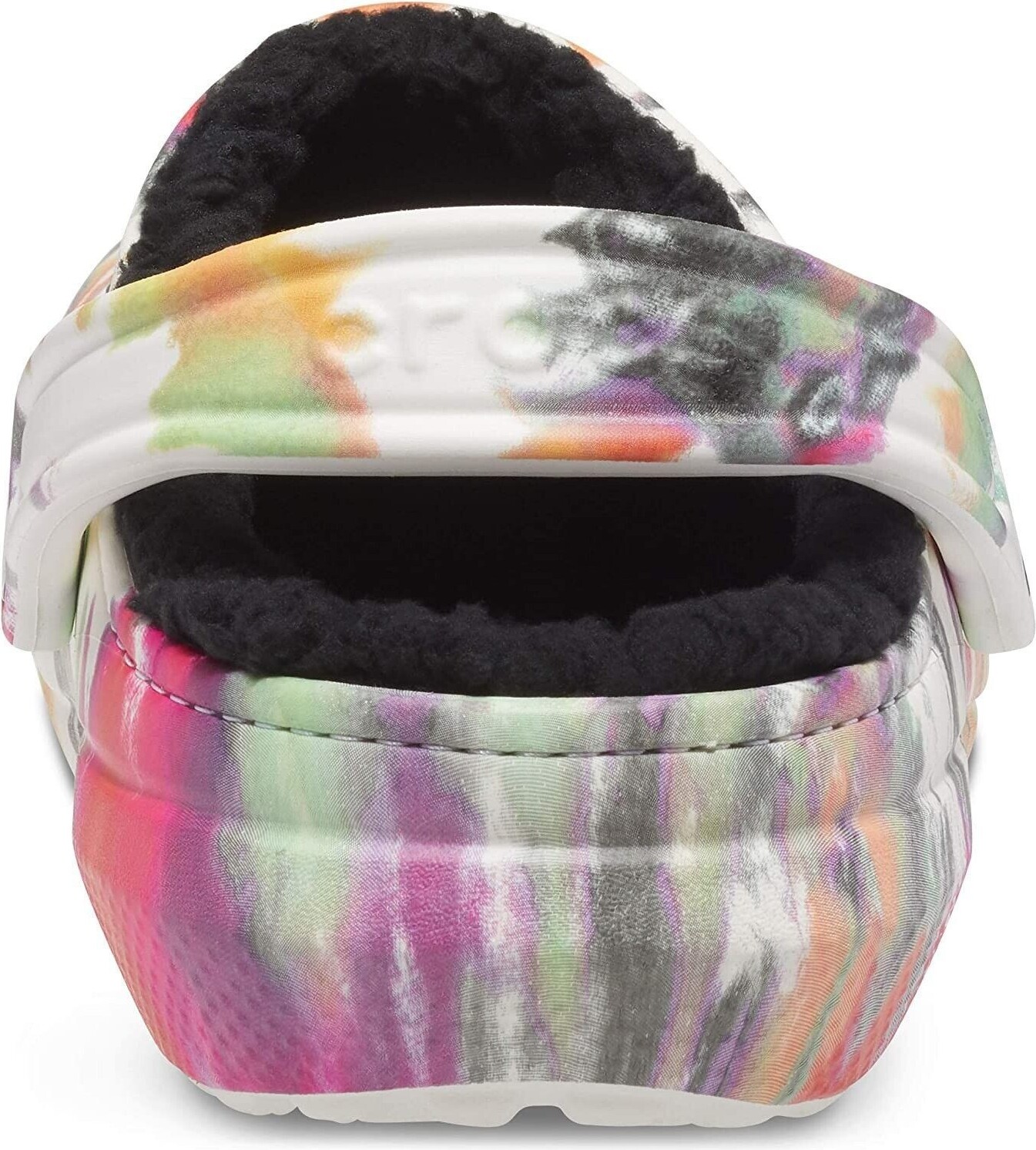 Тапочки унісекс Crocs Classic Lined Tie-Dye Clog Multi (206341-0C4) — фото 6