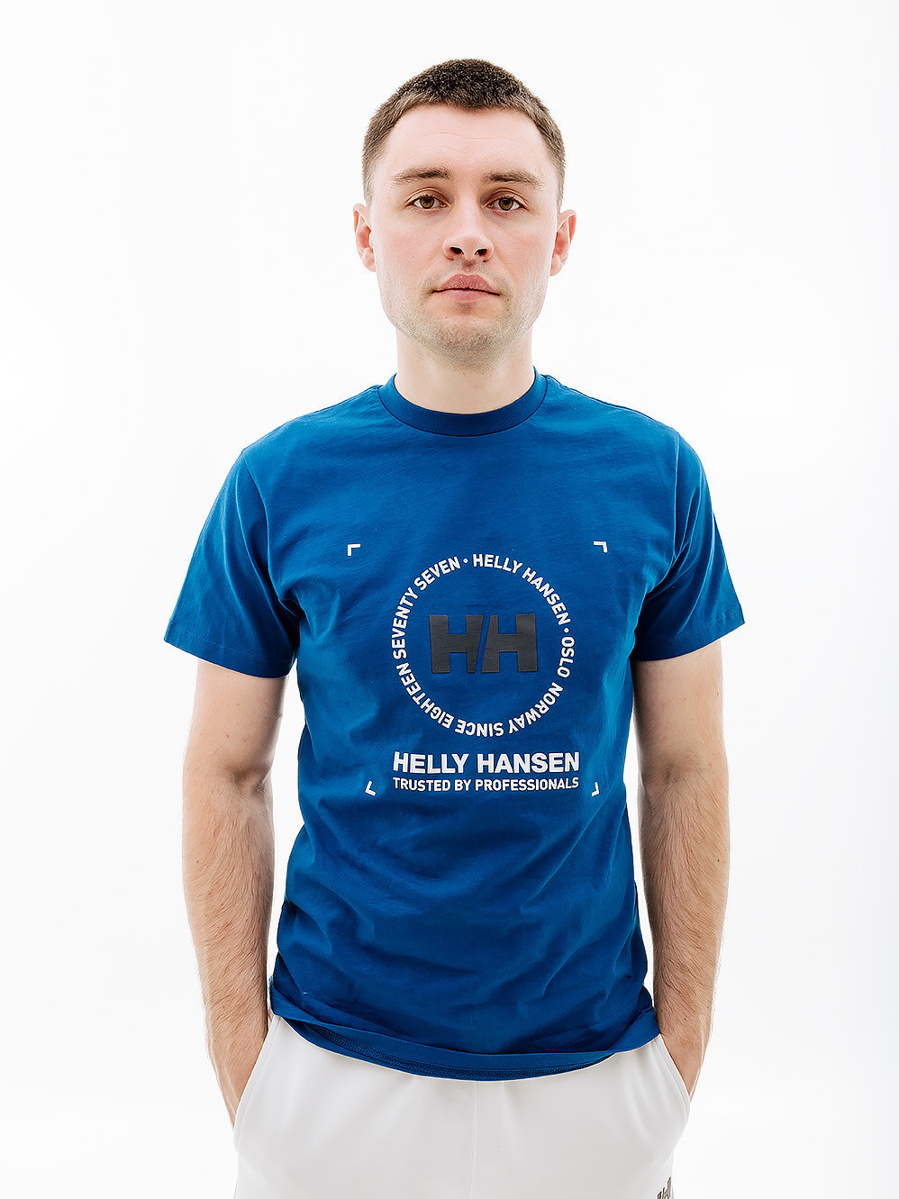 Футболка чоловіча Helly Hansen Move Cotton T-Shirt (53976-606) — фото 3