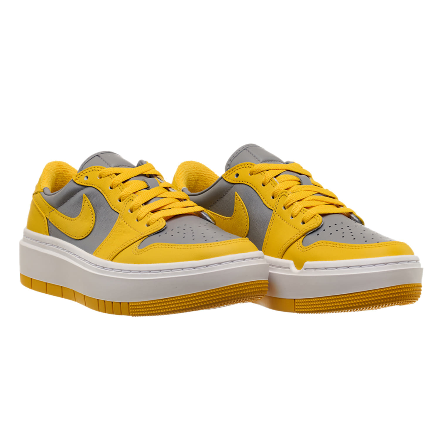 Кросівки жіночі Jordan 1 Low Elevate Yellow Grey (DH7004-017) — фото 3