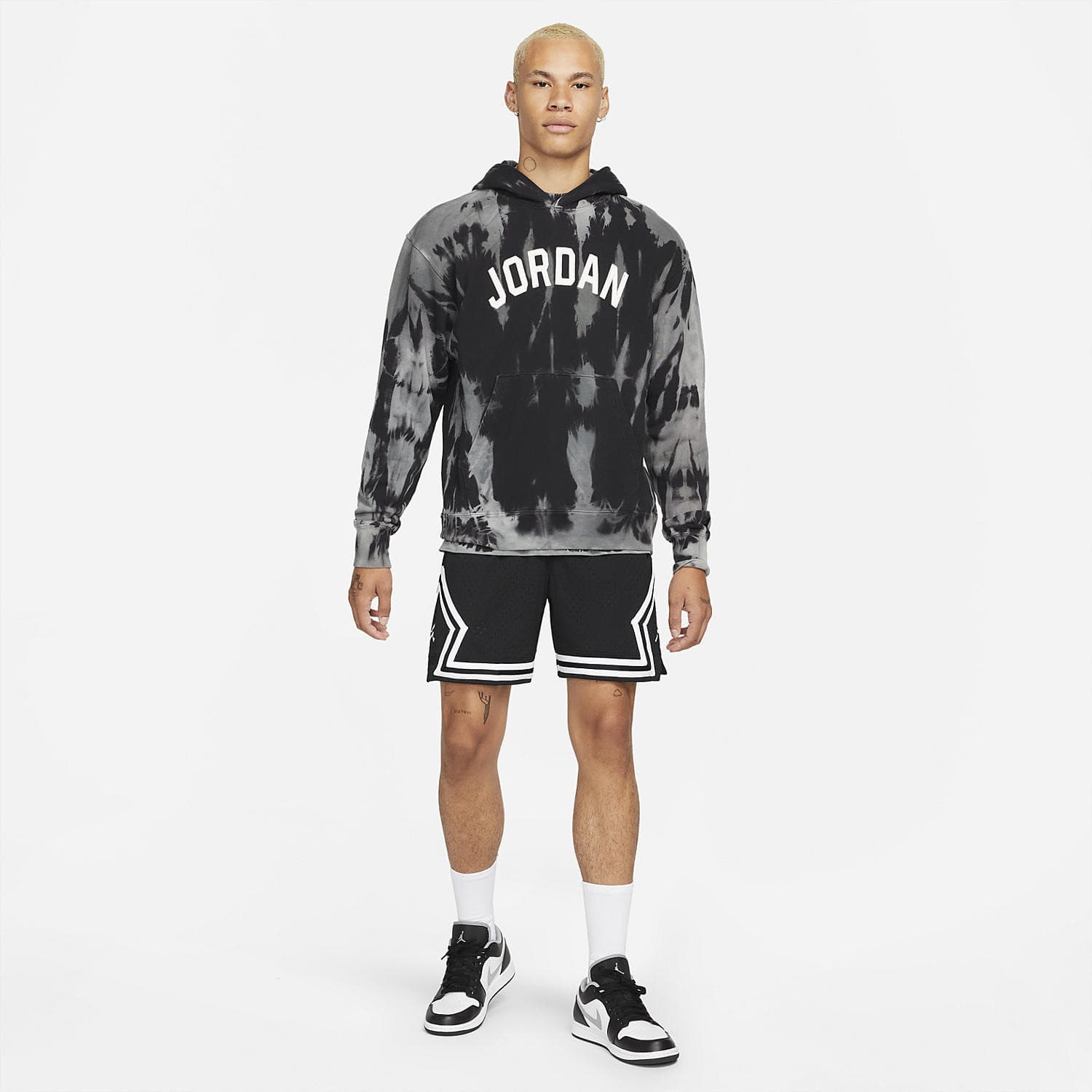 Кофта чоловіча Jordan Sport Dna Black/Grey (DJ0225-100) — фото 4