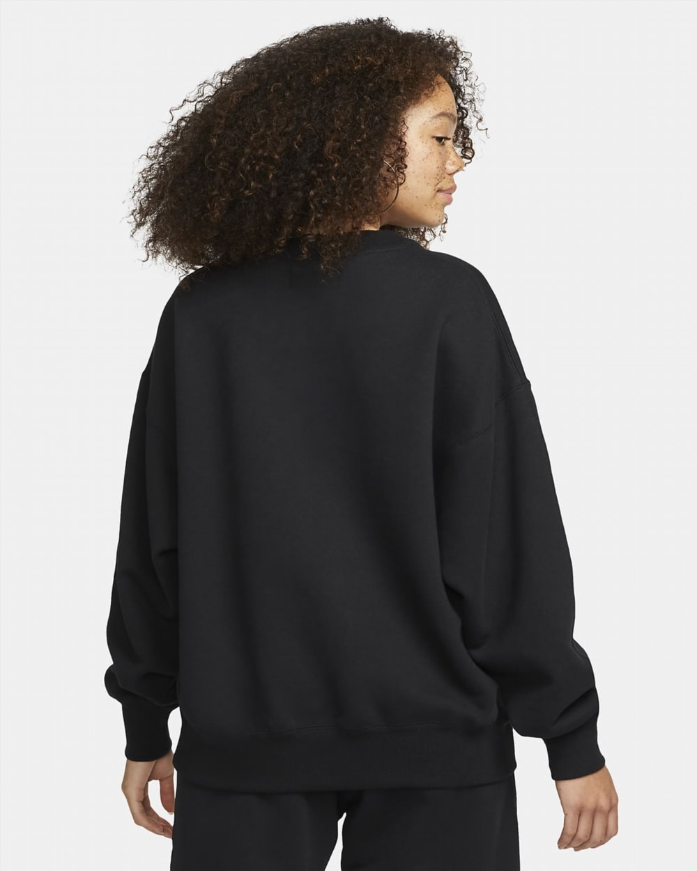 Кофта жіночі Jordan Woodwork W Fleece Crew Sweat Black/Gym Red (DQ4649-010) — фото 5