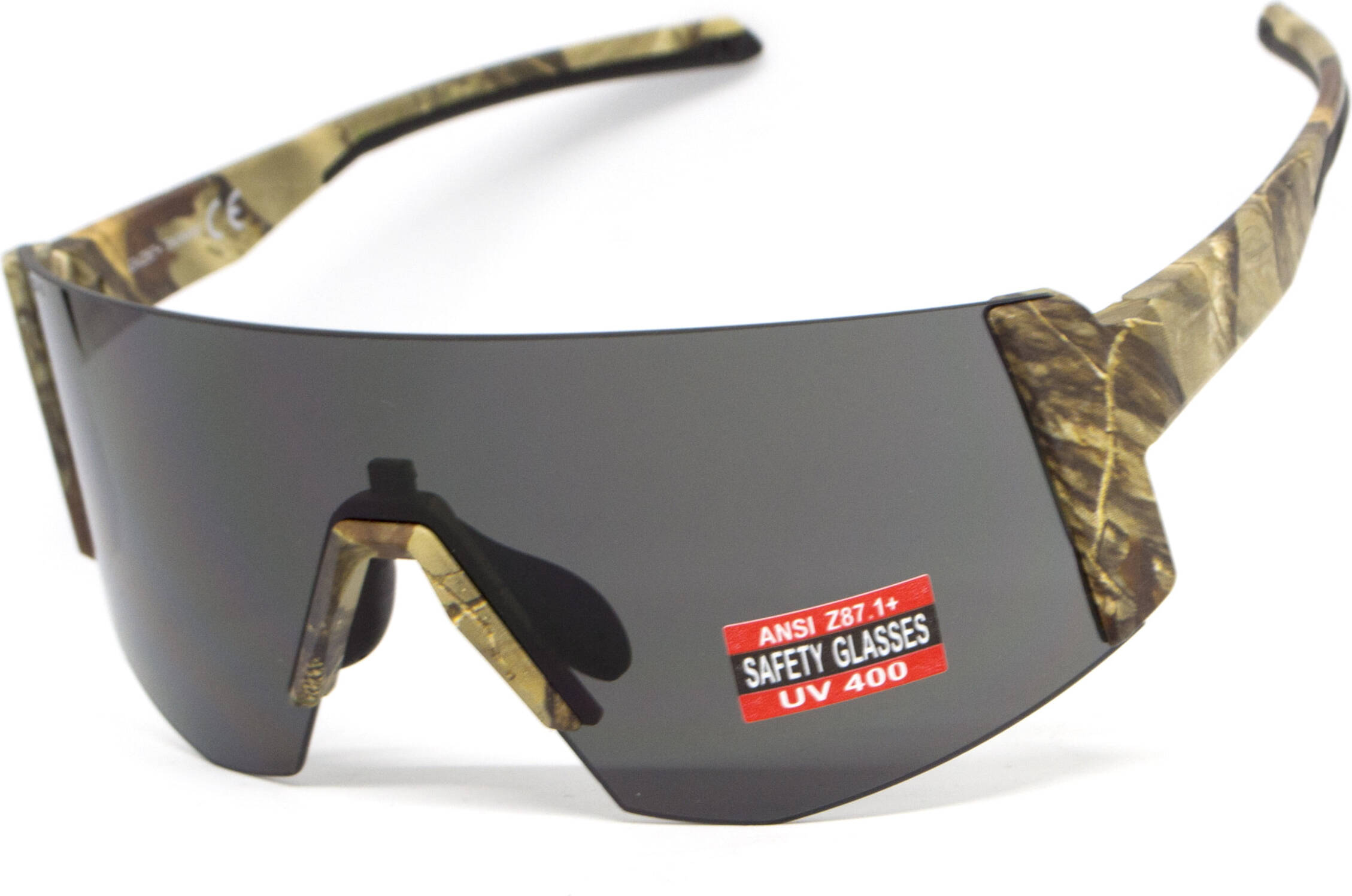 Очки защитные Global Vision Astro Camo (gray), серые в камуфлированной оправе (с возможностью установки диоптрической вставки) — фото 7