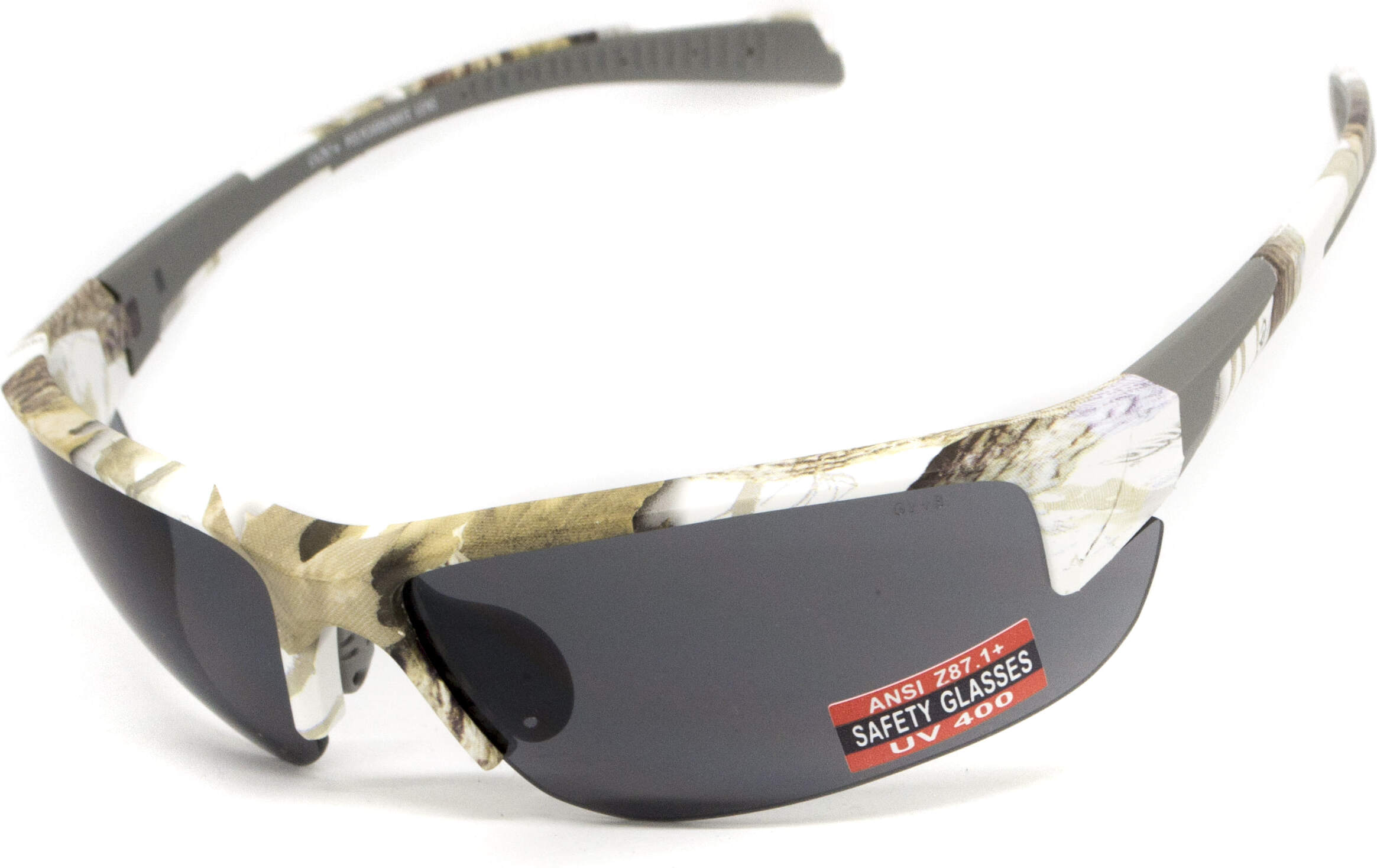 Очки защитные Global Vision Hercules-7 White Camo (gray), серые в камуфлированной оправе — фото 4