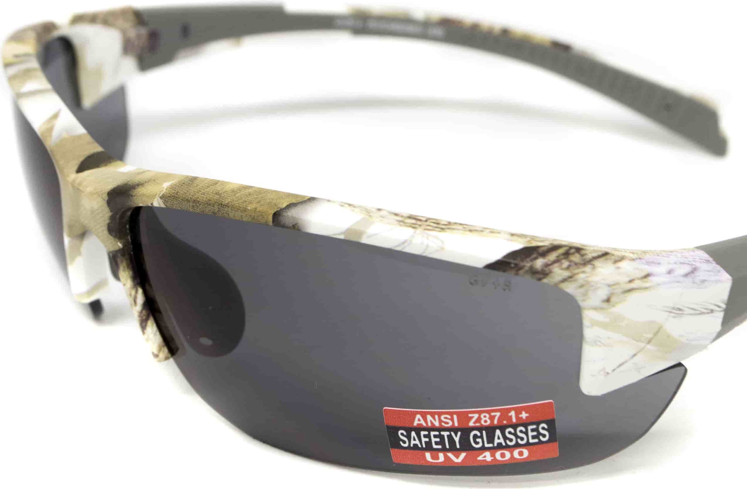 Очки защитные Global Vision Hercules-7 White Camo (gray), серые в камуфлированной оправе — фото 6