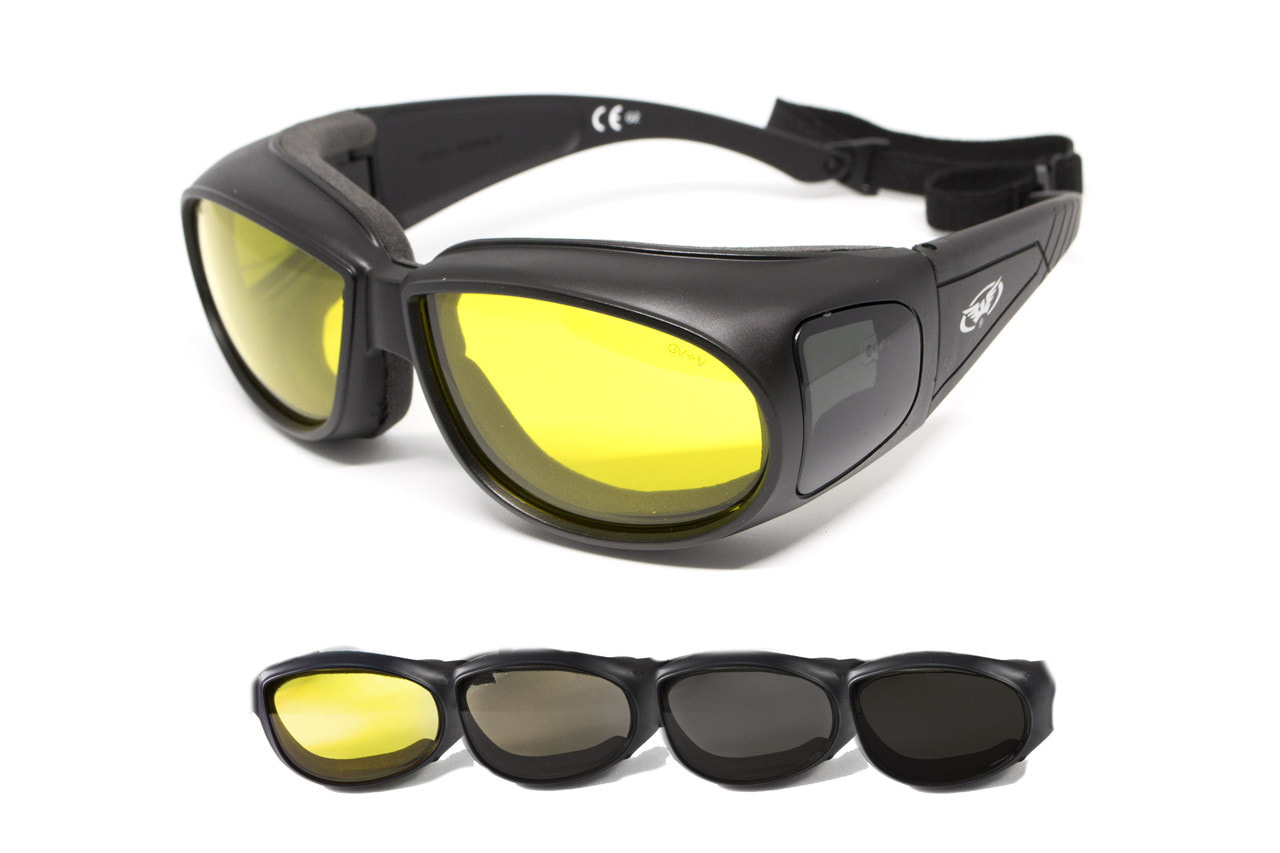 Очки Global Vision Outfitter Photochromic (yellow) Anti-Fog, фотохромные желтые — фото 2