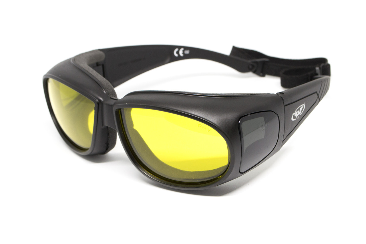 Очки Global Vision Outfitter Photochromic (yellow) Anti-Fog, фотохромные желтые — фото 3