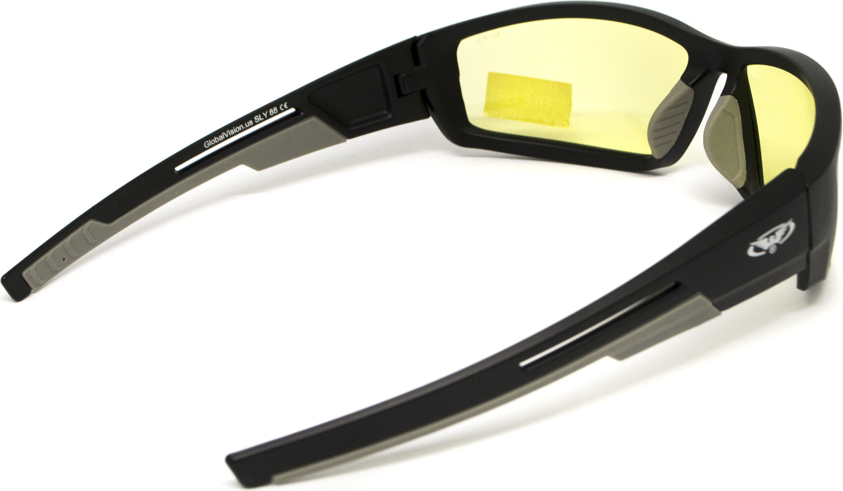 Очки защитные Global Vision Sly (yellow), желтые — фото 7