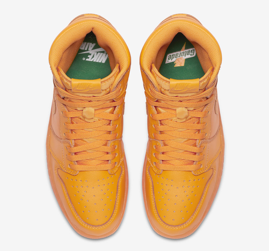 Кросівки Jordan 1 Gatorade Orange Peel — фото 3