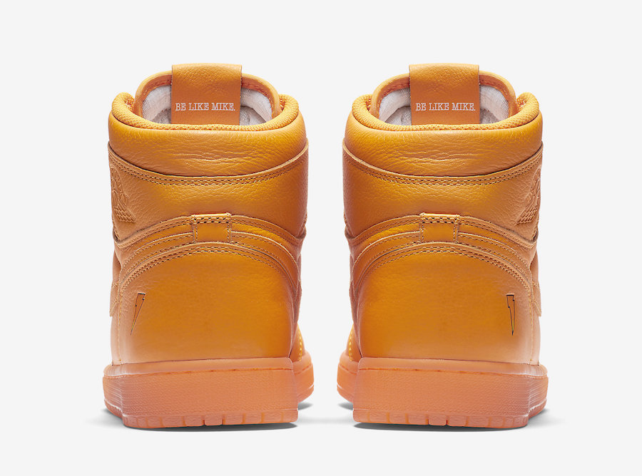 Кросівки Jordan 1 Gatorade Orange Peel — фото 4
