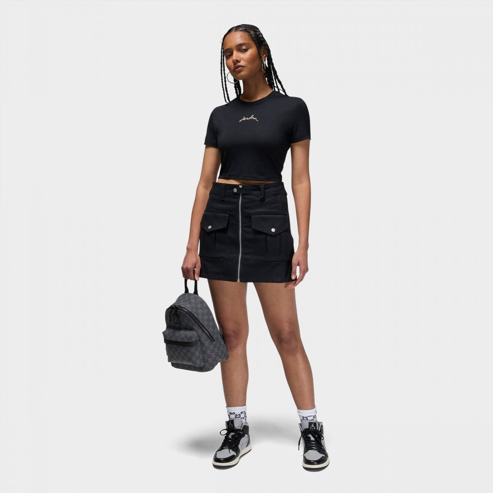 Футболка жіноча Jordan Slim Cropped T-Shirt (FN5720-010) — фото 3