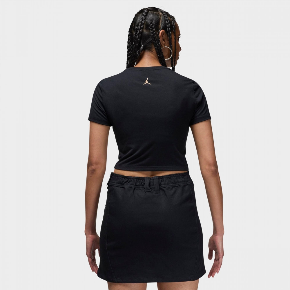 Футболка жіноча Jordan Slim Cropped T-Shirt (FN5720-010) — фото 4